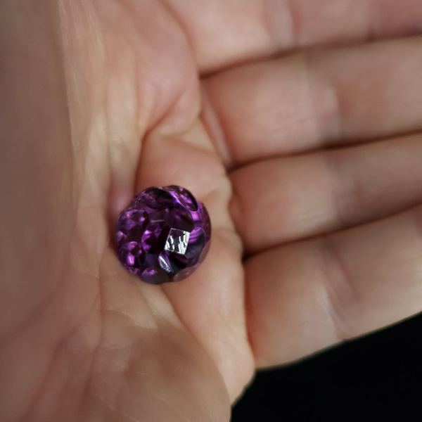 Amethyst 25.15ct Fancy Cut By Mark Gronlund