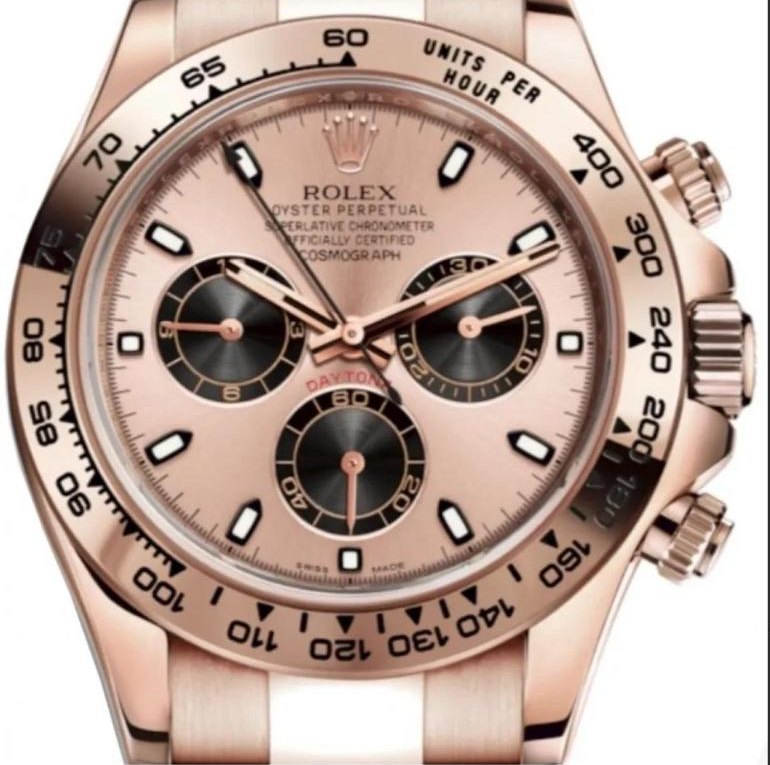 Rolex Cosmograph Daytona in 18kt Everose gold